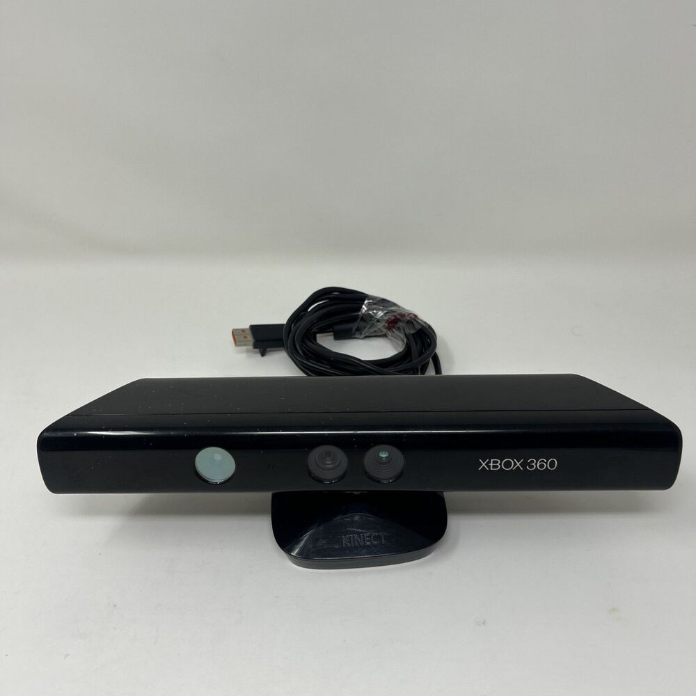 Microsoft Xbox 360 Kinect Motion Sensor Camera Black Model 1414